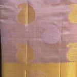 LIGHT ROSE COLOUR  TUSSAR SAREE - WITH BLOUSE
