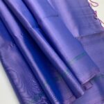 PURE SOFT SILK  SAREE - LAVENDER COLOUR