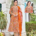 NYRA CUT ORANGE  COLOUR FULL SET