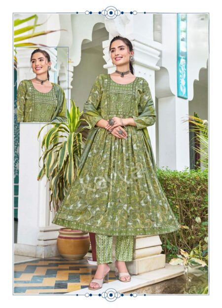 FULL SET NYRA CUT - GREEN COLOUR