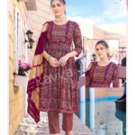 MAROON  NYRA CUT FULL SET