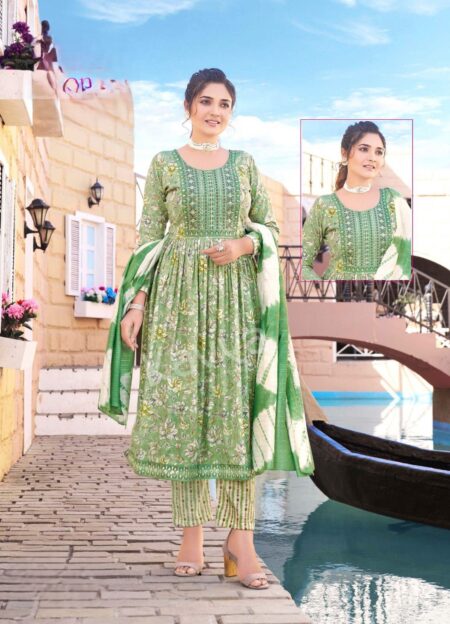 LIGHT GREEN NYRA CUT - FULL SET