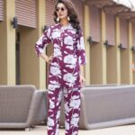 CO- ORD SET - WINE WHITE