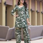 CO ORD SET - PASI GREEN  COLOUR