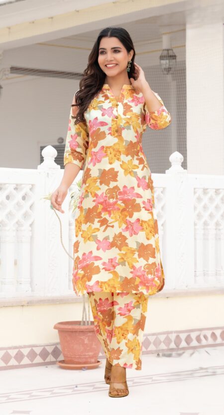 COMFORT - CO ORD SET- MULTI COLOUR FLORAL