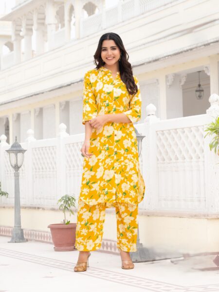 COMFORT  - CO ORD SET - YELLOW