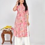 PRINCESS CUT KURTI - ROSE