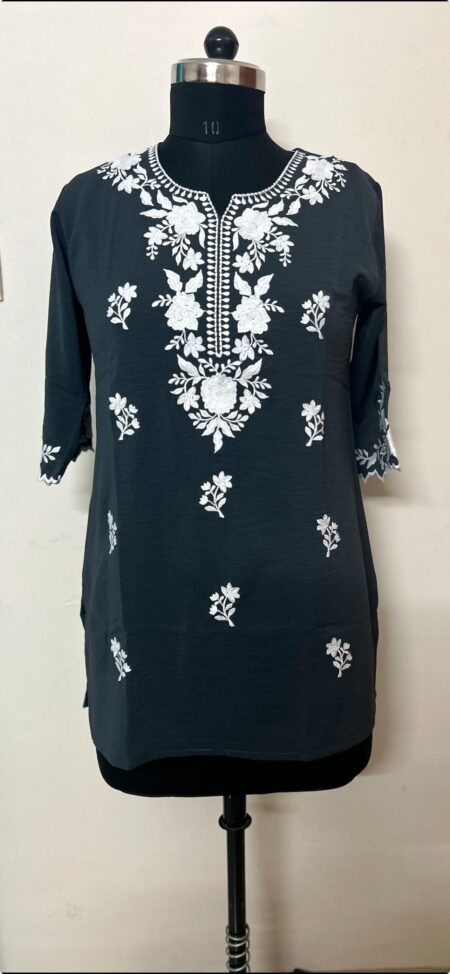 SHORT KURTI - GREY COLOUR
