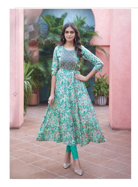 DESIGNER GOWN - LIGHT BLUE