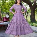 RAYON GOWN - LAVENDER