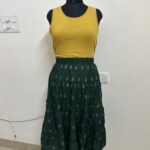 SHORT SKIRT - DARK GREEN
