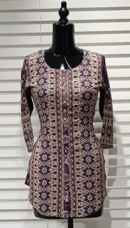 SHORT TOPS PLUS SIZE - WINE