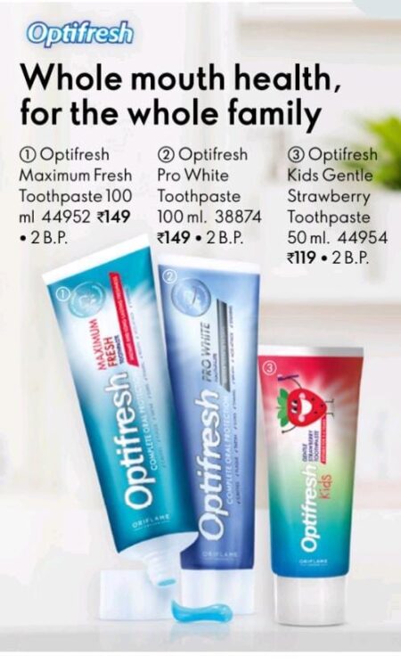 OPTIFRESH MAXIMUM FRESH- TOOTHPASTE