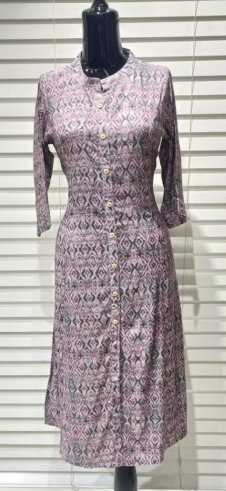 Z.SOFT RAYON - PLUM  MULTI COLOUR