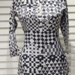 Z.SHORT TOP- BLACK AND WHITE