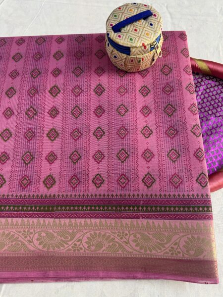 COTTON FEAST-  PANEER  ROSE COLOUR