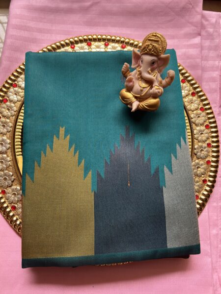 KOPURAM SILK SAREE- GREEN