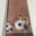 SOFT COTTON SAREE - LIGHT SALMON