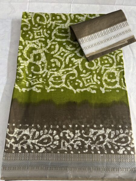 BANDHANI PATTERN - GREEN