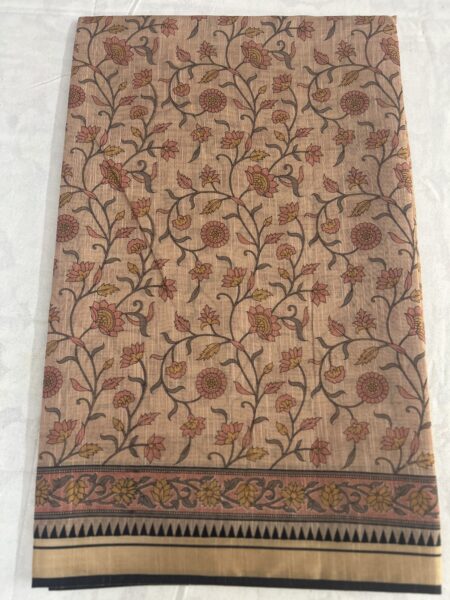 FLOWY COTTON - BROWN