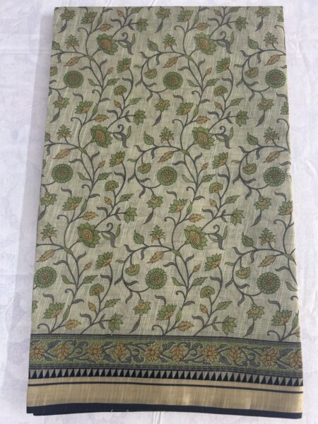 FLOWY COTTON - LIGHT GREEN