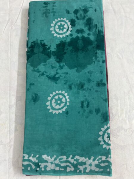 BANDHANI SOFT COTTON - SEA GREEN