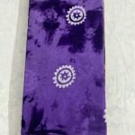 BANDHANI COTTON SAREE- PURPLE
