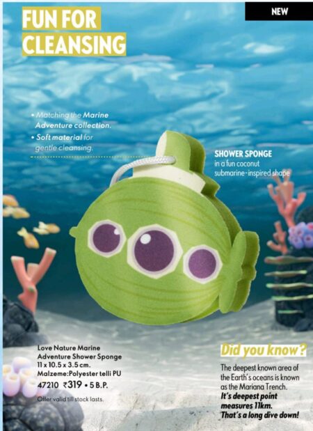 LOVE NATURE - SHOWER SPONGE