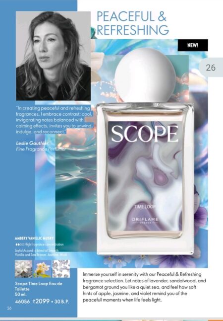 SCOPE TIME LOOP  EAU DE